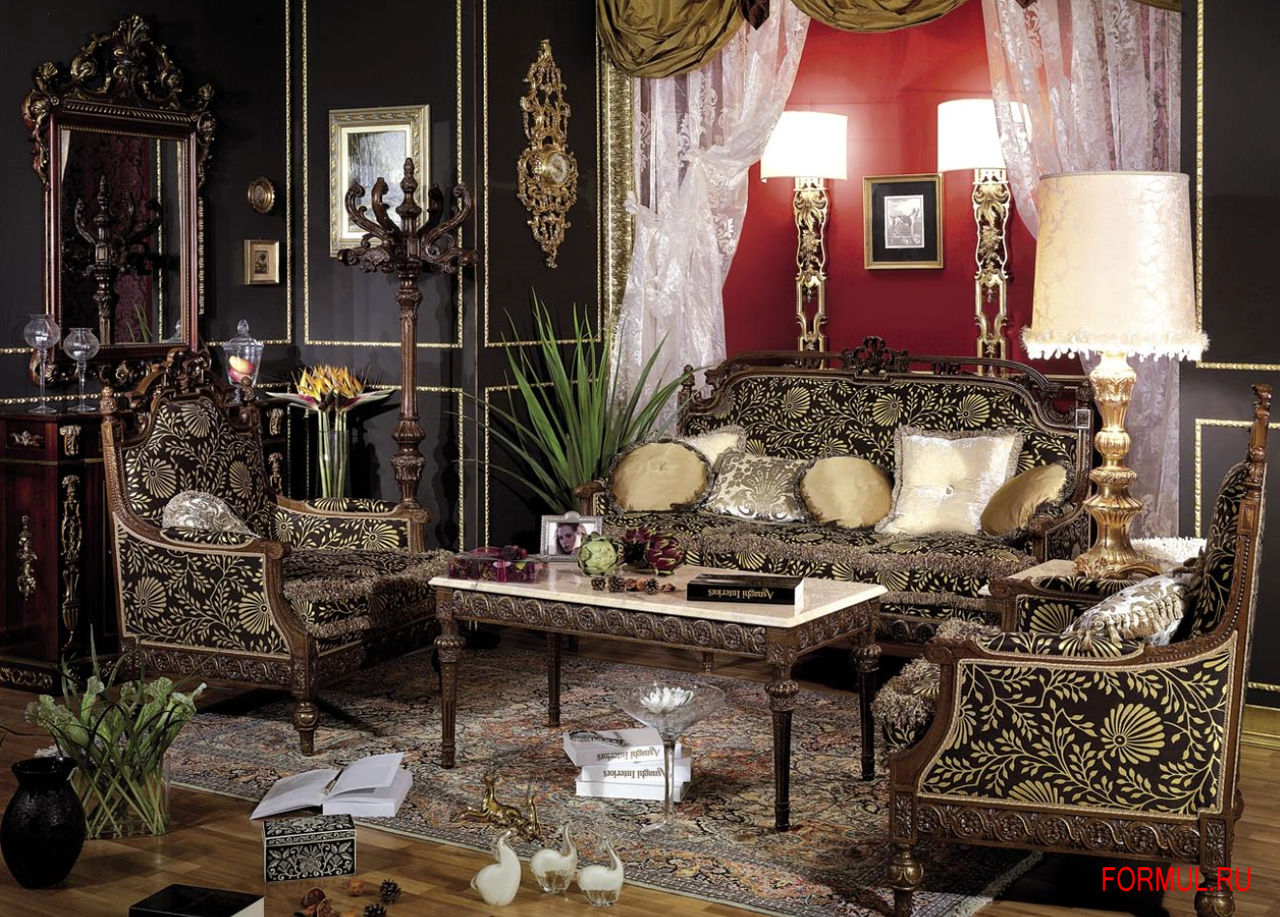 Гостиная Asnaghi Interiors Caravaggio